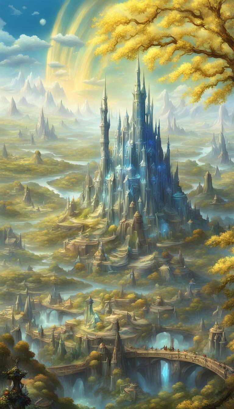 #1⚜️⚜️⚜️⚜️⚜️DANDELION ELVEN VILLAGE BUTTERFLY CITY ⚜️⚜️⚜️⚜️⚜...