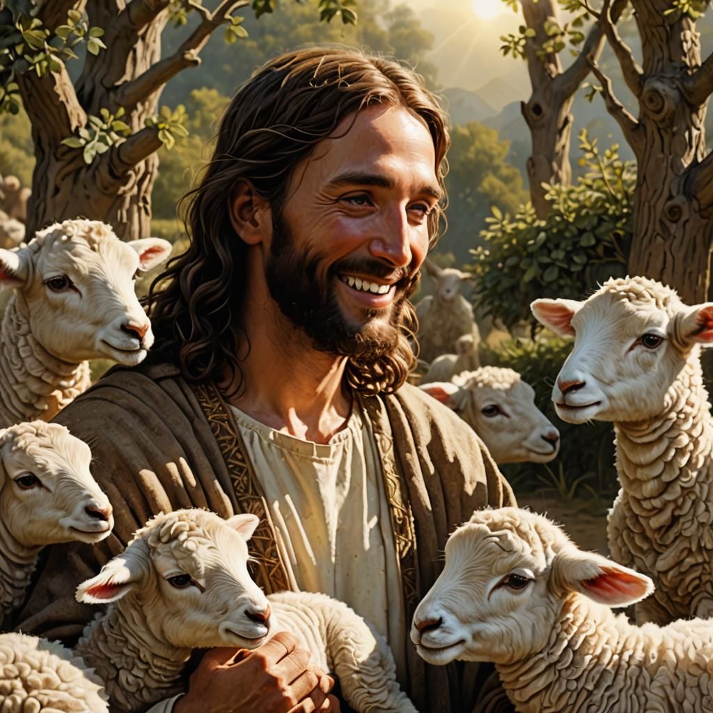 My sheep hear My voice