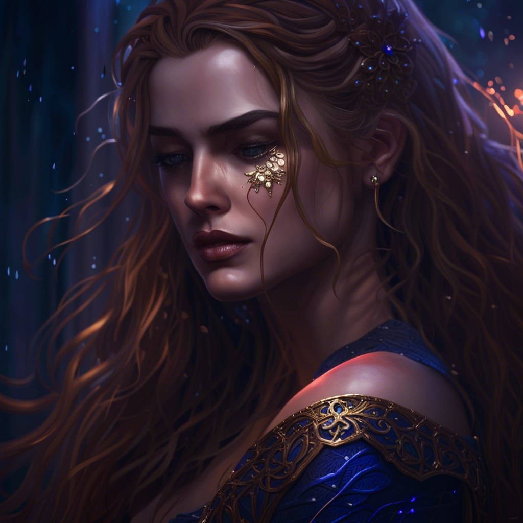 Fantastical Matte Painting in Deep Color