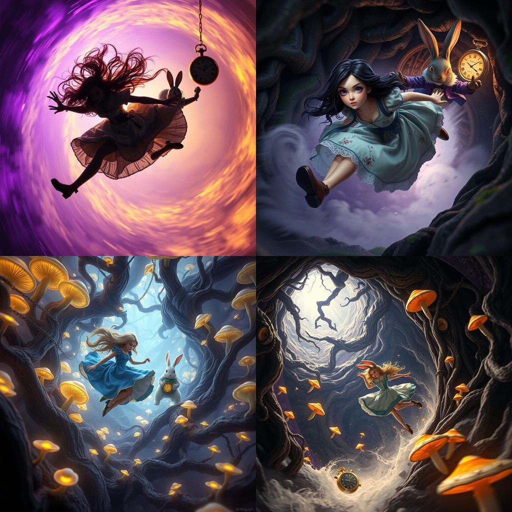 Ethereal Alice Plunges Down the Rabbit Hole in Dark Fantasy ...