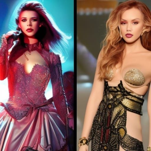 Vibrant Pop Culture Inspired Digital Art