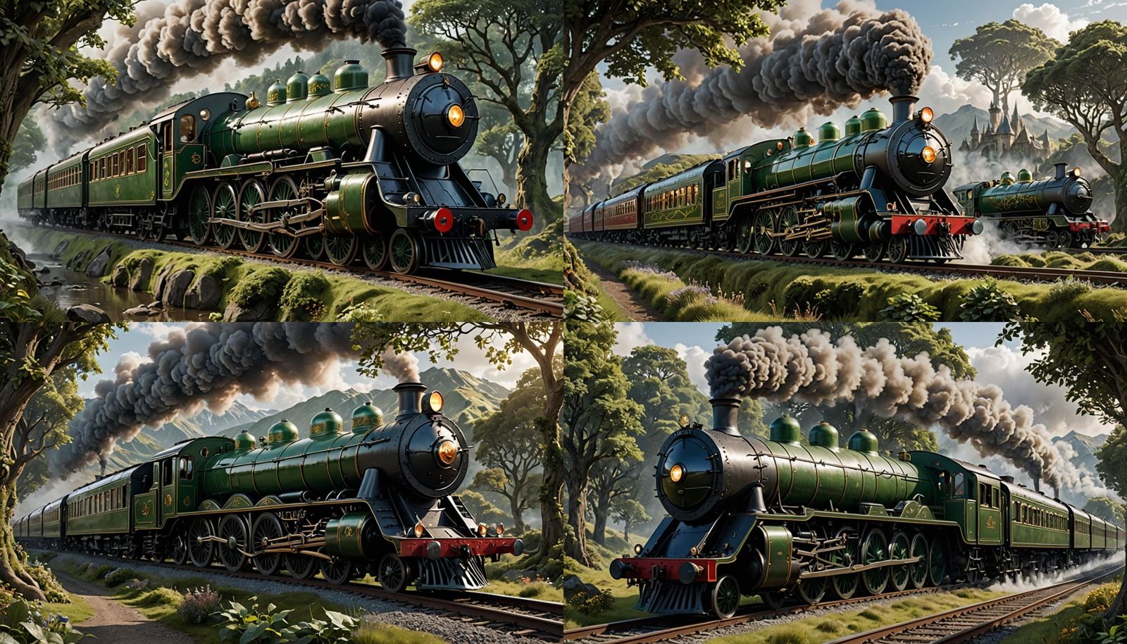 Elven Steam Train: Middle-earth Engineering