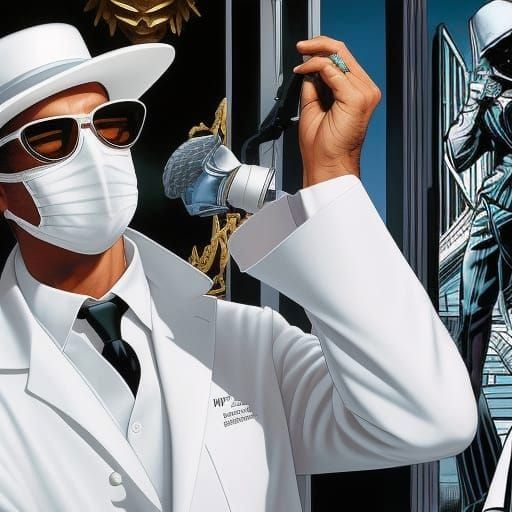 Doctor Nemesis Comic Book Art