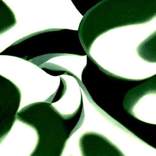 Feverish Spirals: Trending 3D Abstract Art