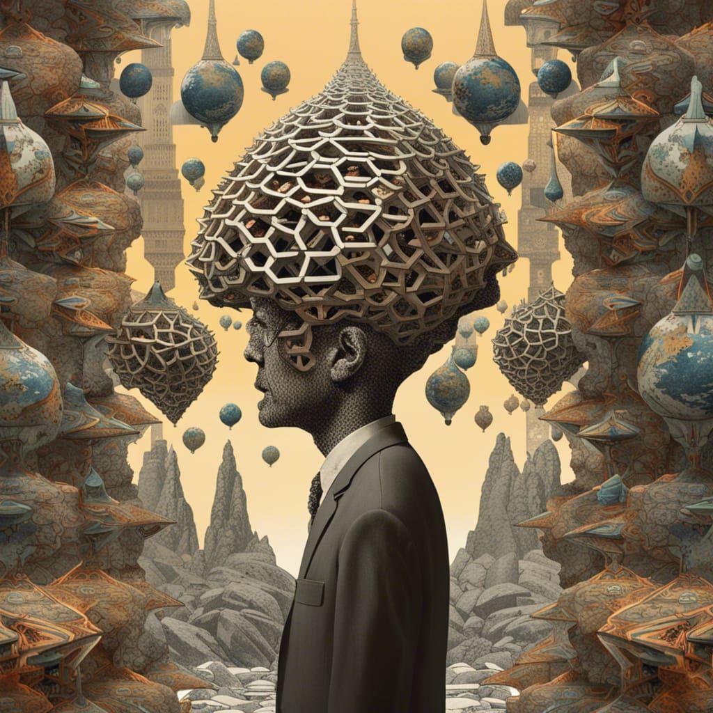 Gloomy Sci-Fi Collage Art Inspired by Surrealism
