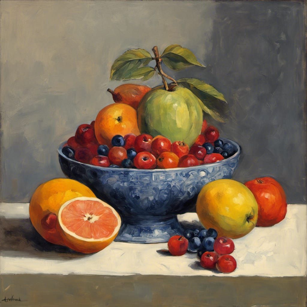 Bowl of Fruit by Hannibal Lecter