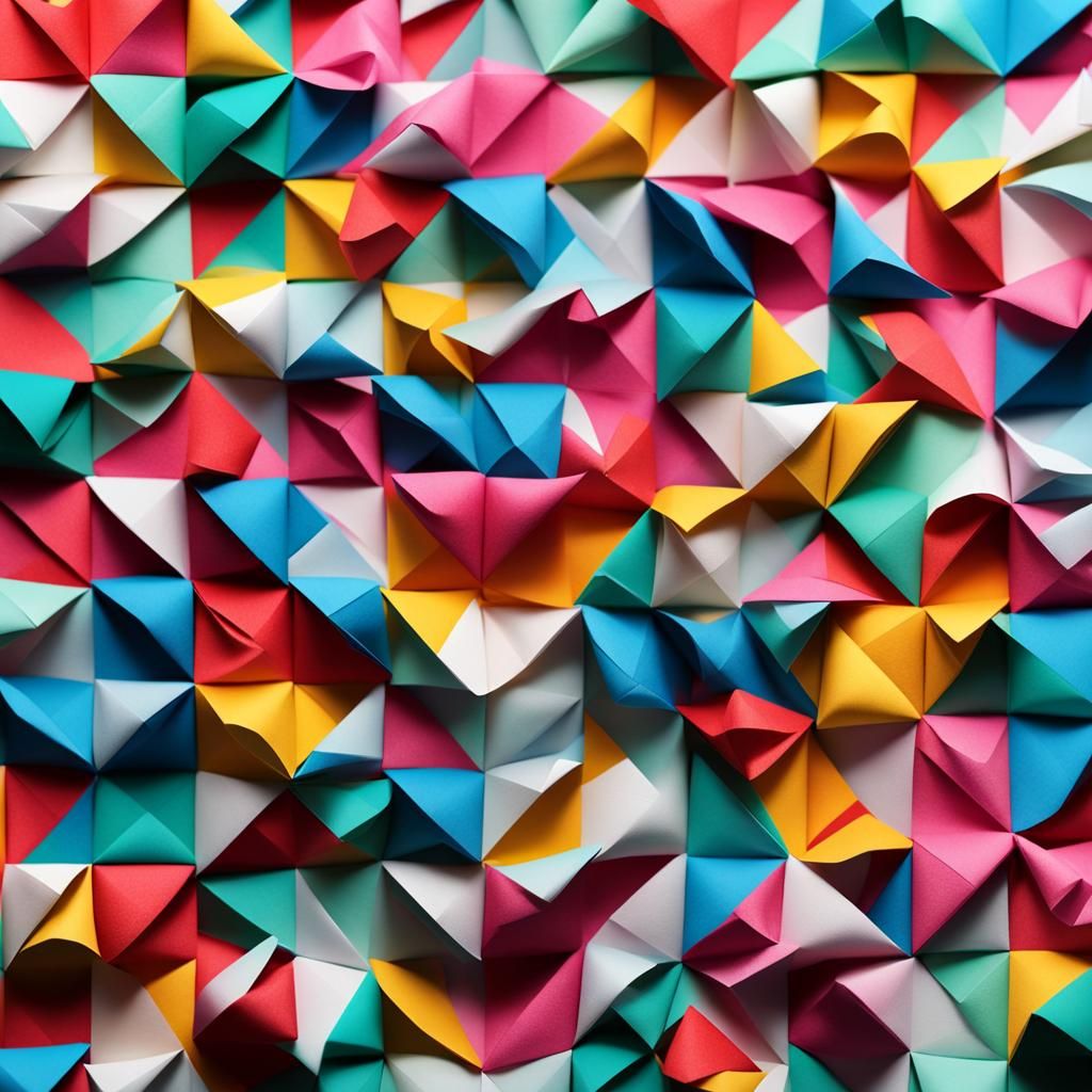 Perfectly Perpendicular Origami Paper Folds