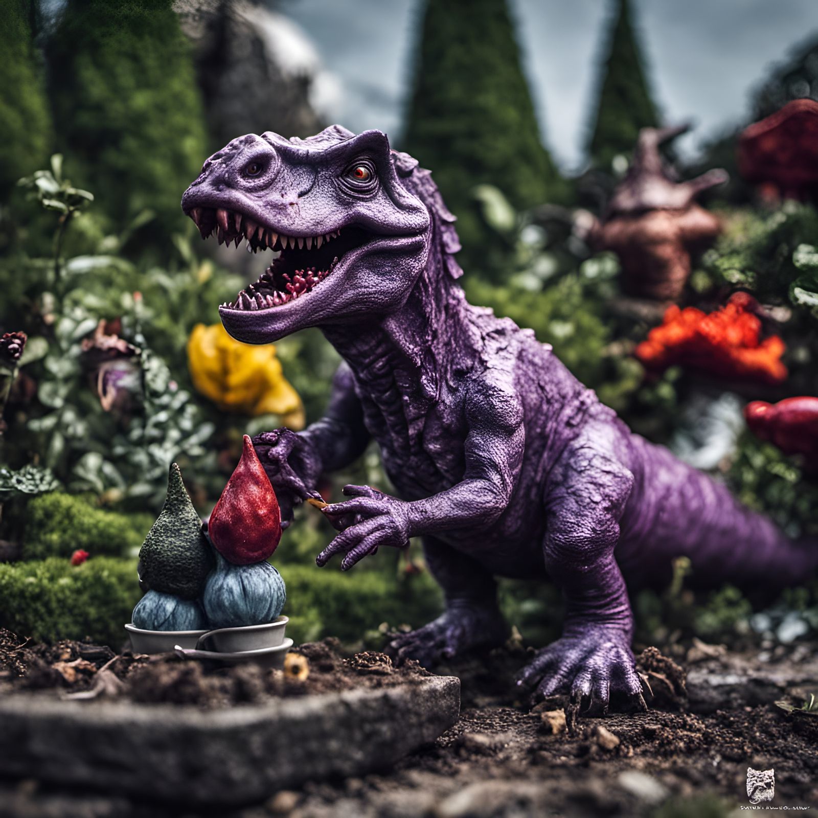 If Barney was a Garden Gnome