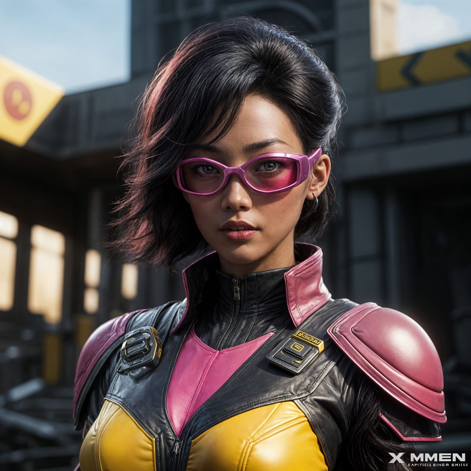 Jubilee from X-Men in Animated Series Style