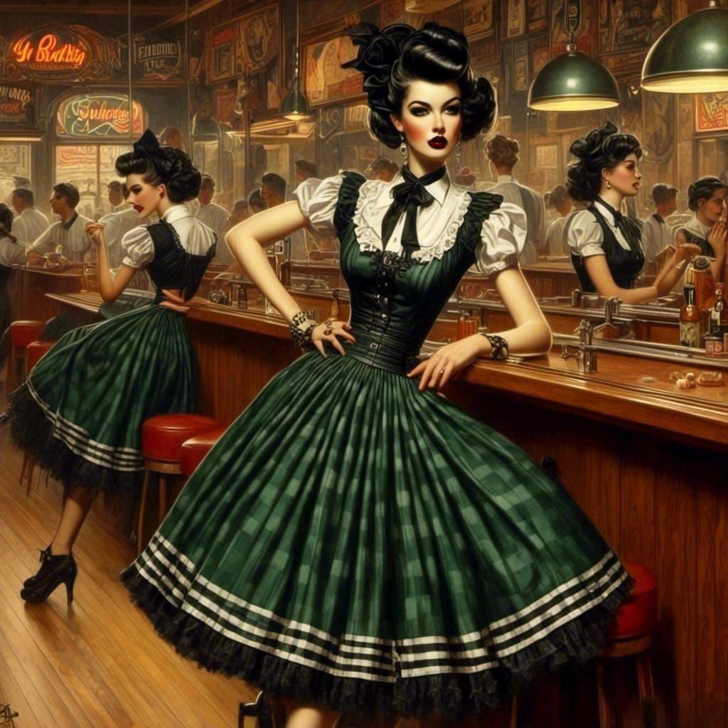 Midnight Retro: Goth & Retro Fusion