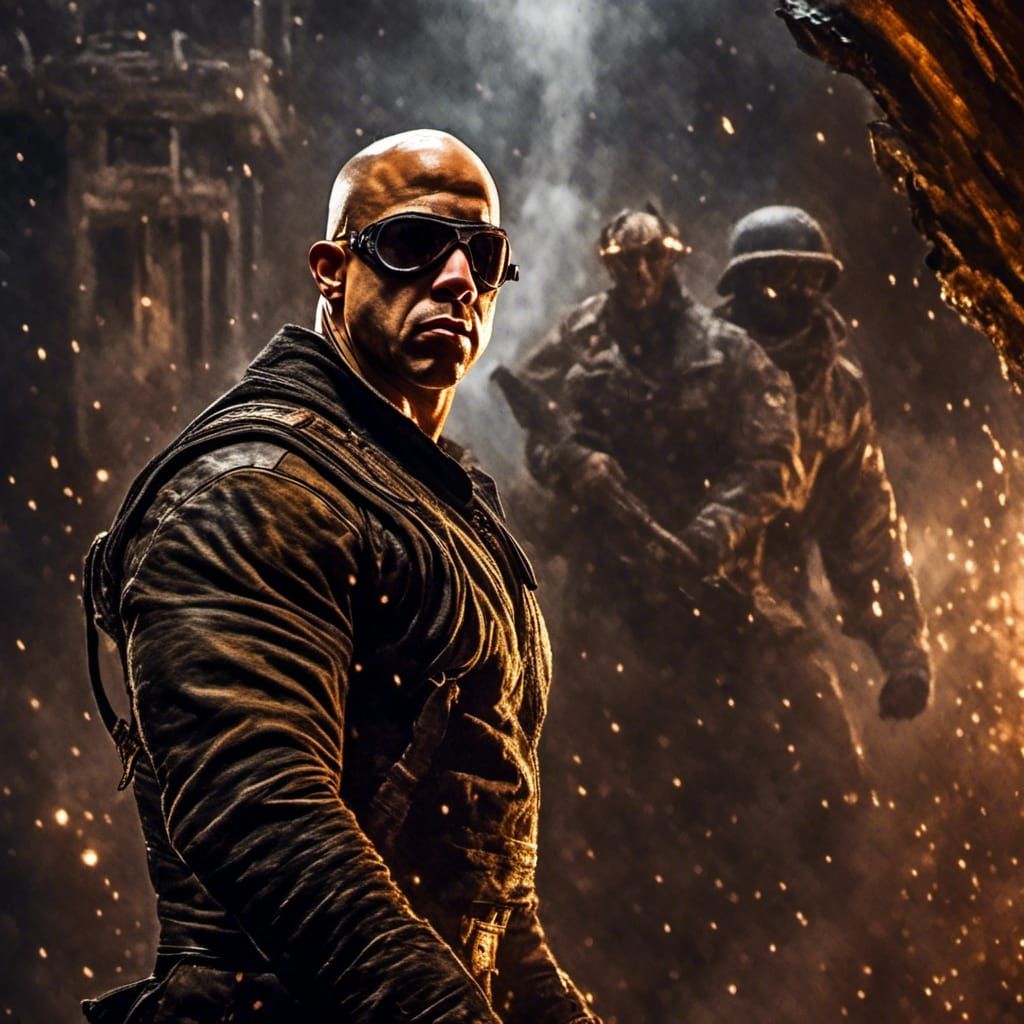Vin Diesel as Riddick
