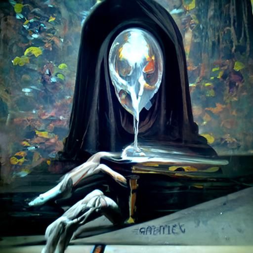 Enigmatic Oil Painting in Gurney Style