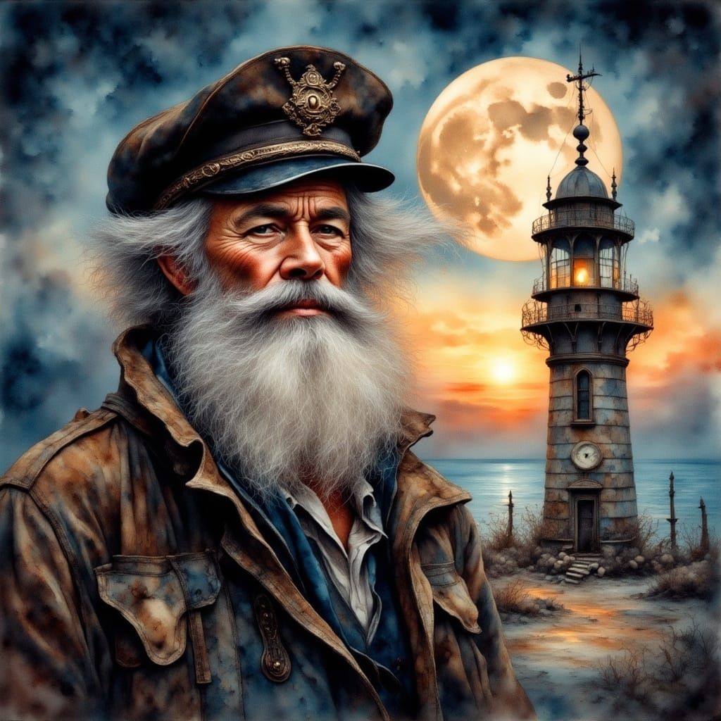 Along the watchtower