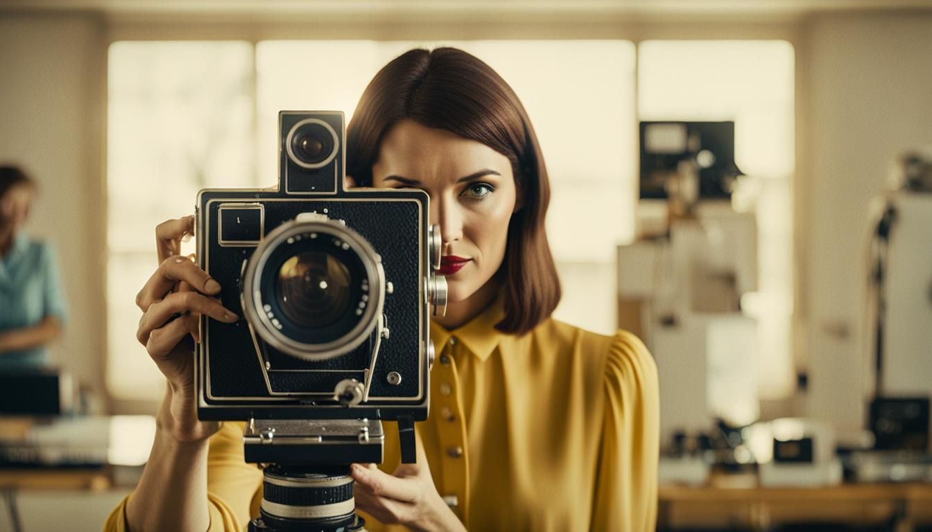 1970s Artist's Studio Film Still