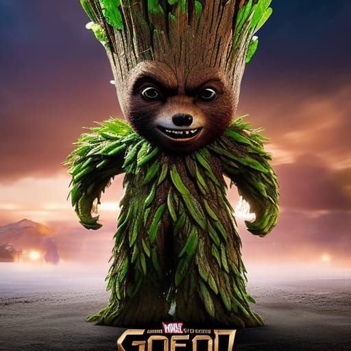 I AM BEARGROOT: Guardian of the Galaxy Hybrid