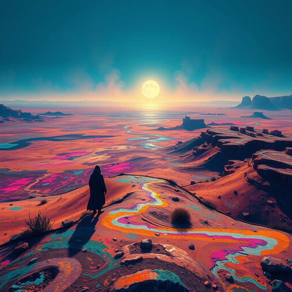 Hope Shimmers in the Distant Wells