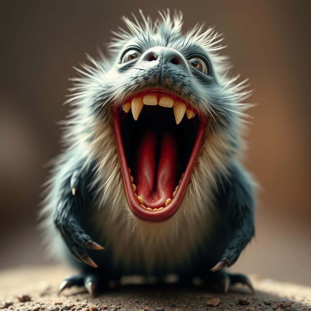 Adorable Creature Screaming: I LOVE YOU
