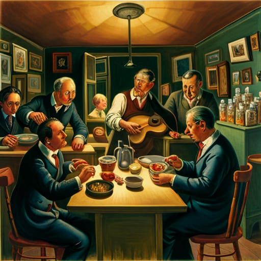 Skin Truckenbrinner's Mandolin Serenade: Expressionist Style