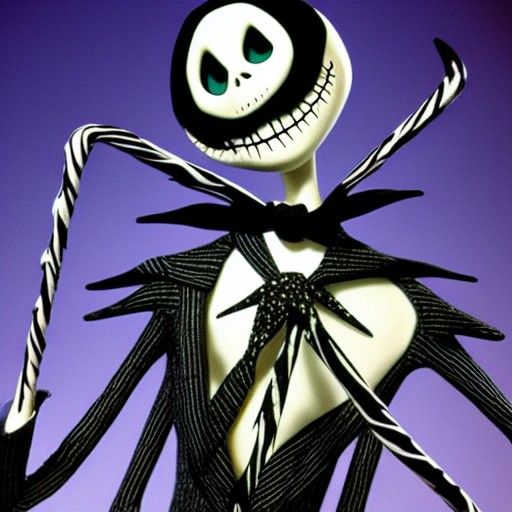 Nightmare Before Christmas in Tim Burton Style