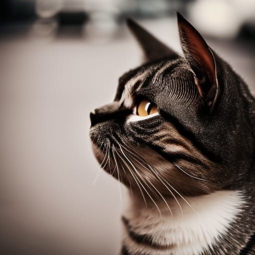out on the streets a demon was crying over a cat that took i...