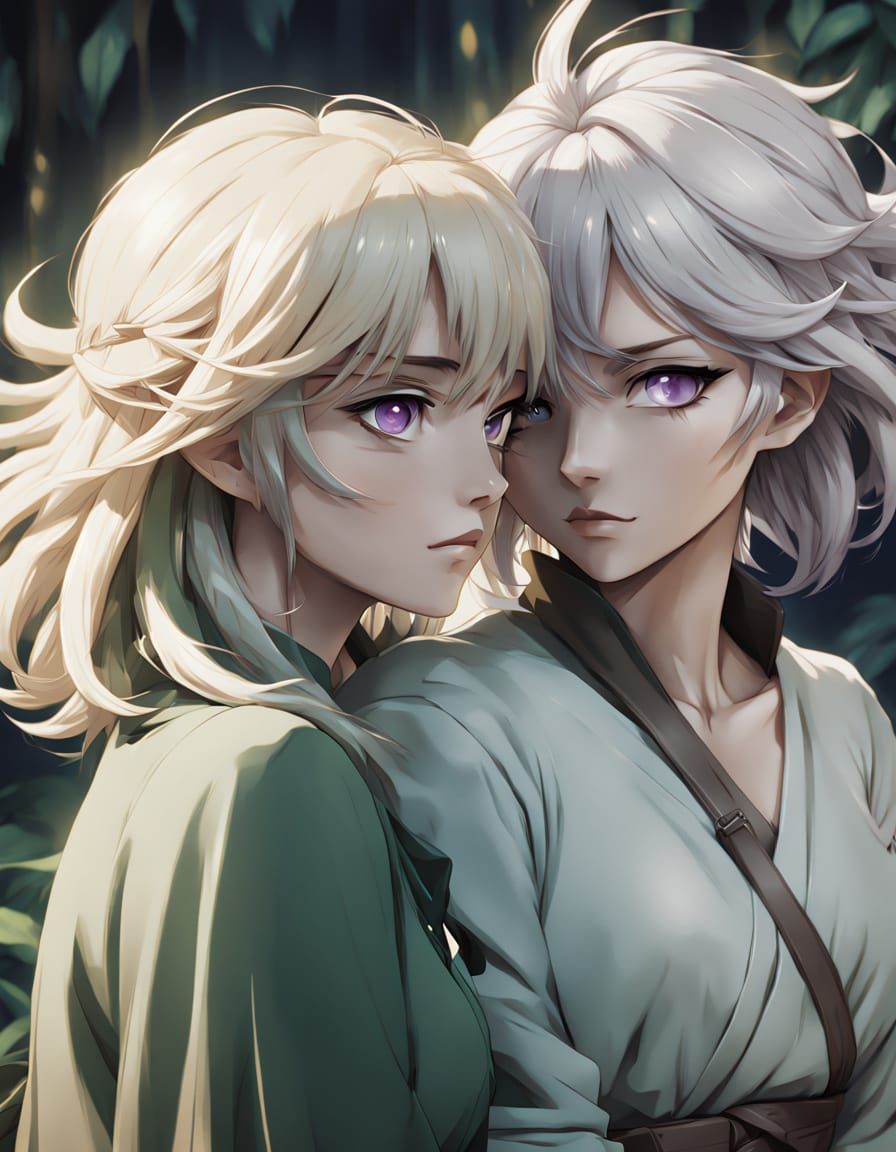 Woman with her partner