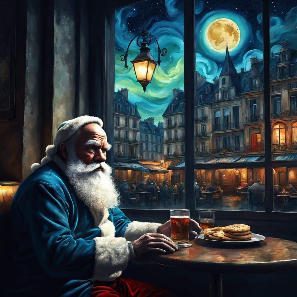 Santa’s Last Meal Whiskey And Pancakes