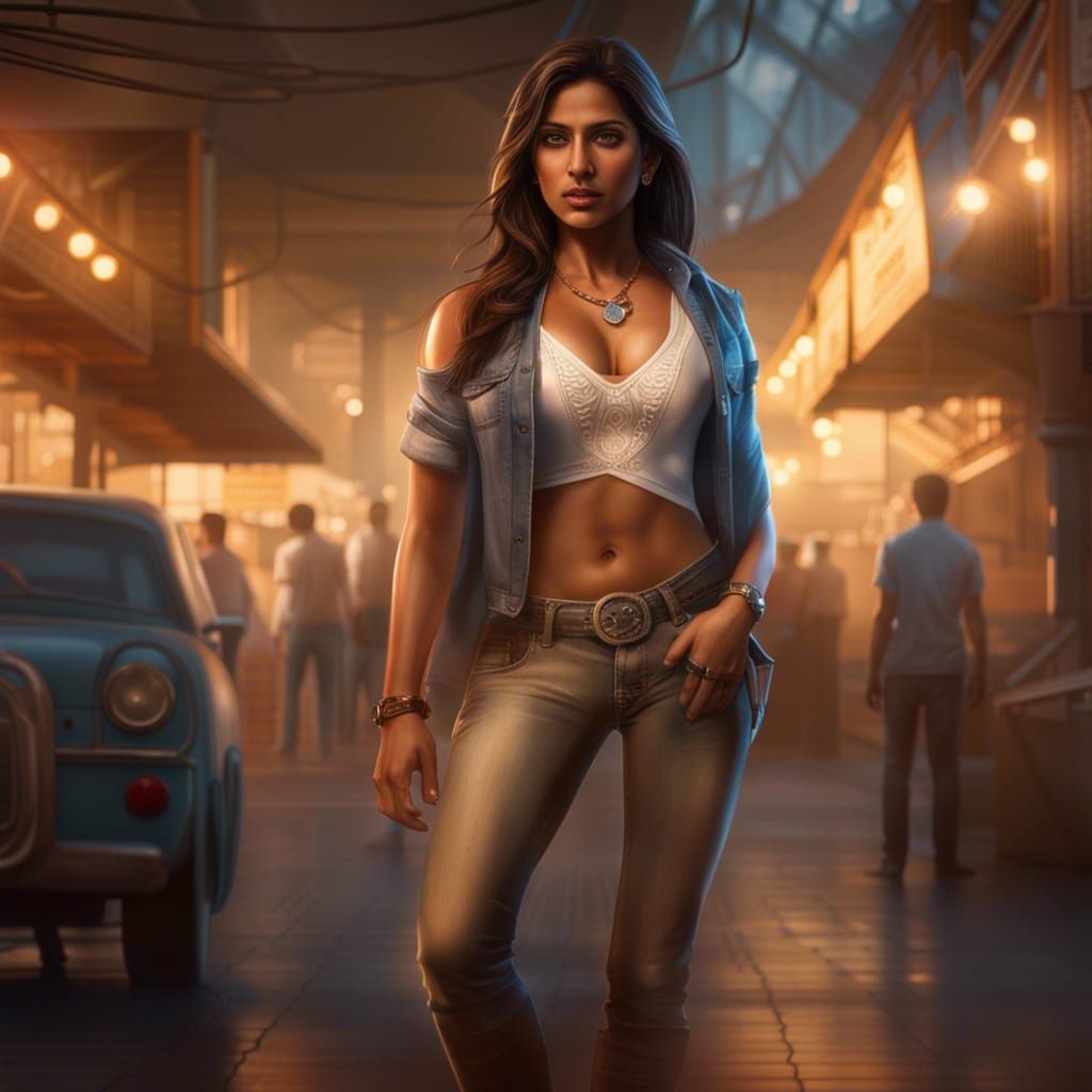 Realistic Photo of an Indian Agent Holding Beer