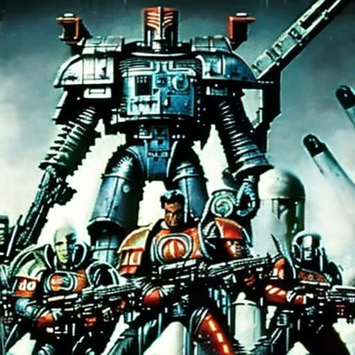 Warhammer WH40k movie by Paul Verhoeven in the 80s