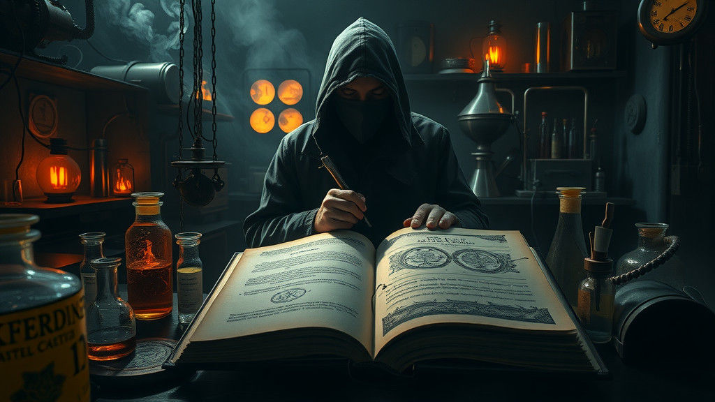 Dark Gothic Laboratory of Forbidden Knowledge