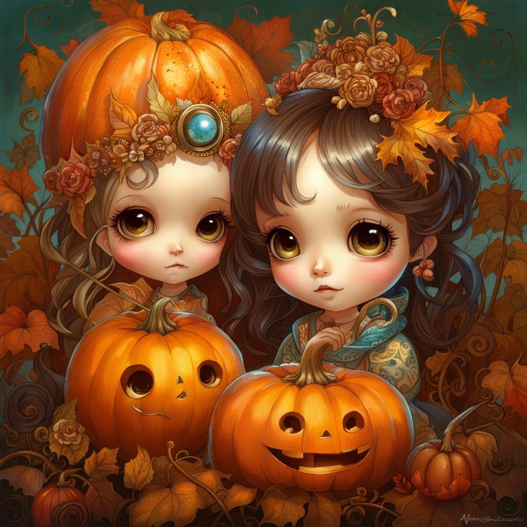 "adorable little pumpkins