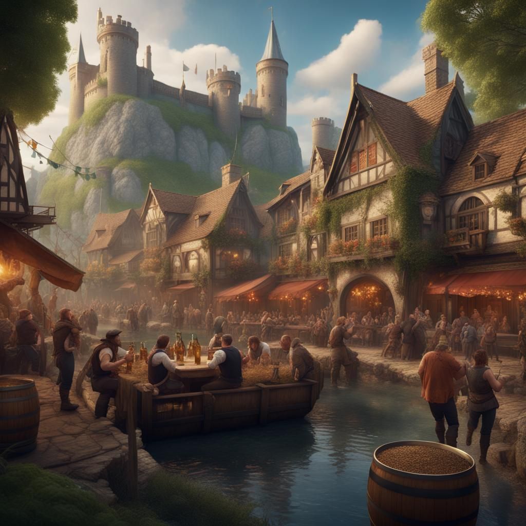 Beer Kingdom: Rivers of Beer and Cheerful Taverns