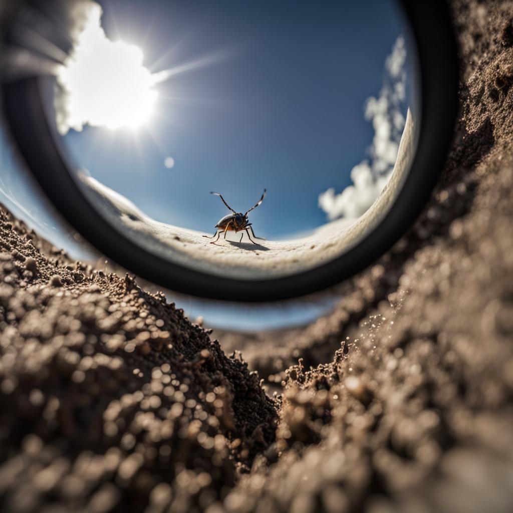 Apocalyptic Insect View: Professional Photography