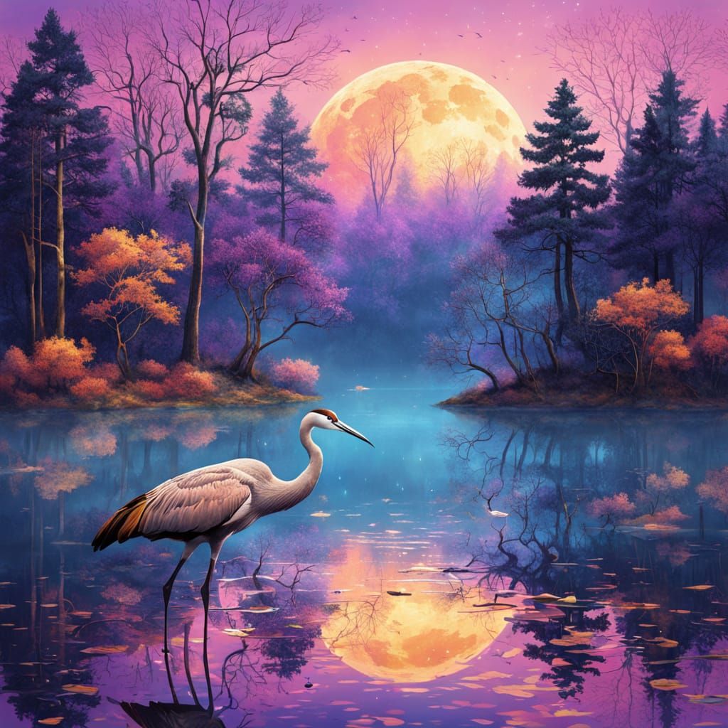 Warm Light Illuminates a Vibrant Cosmic Landscape