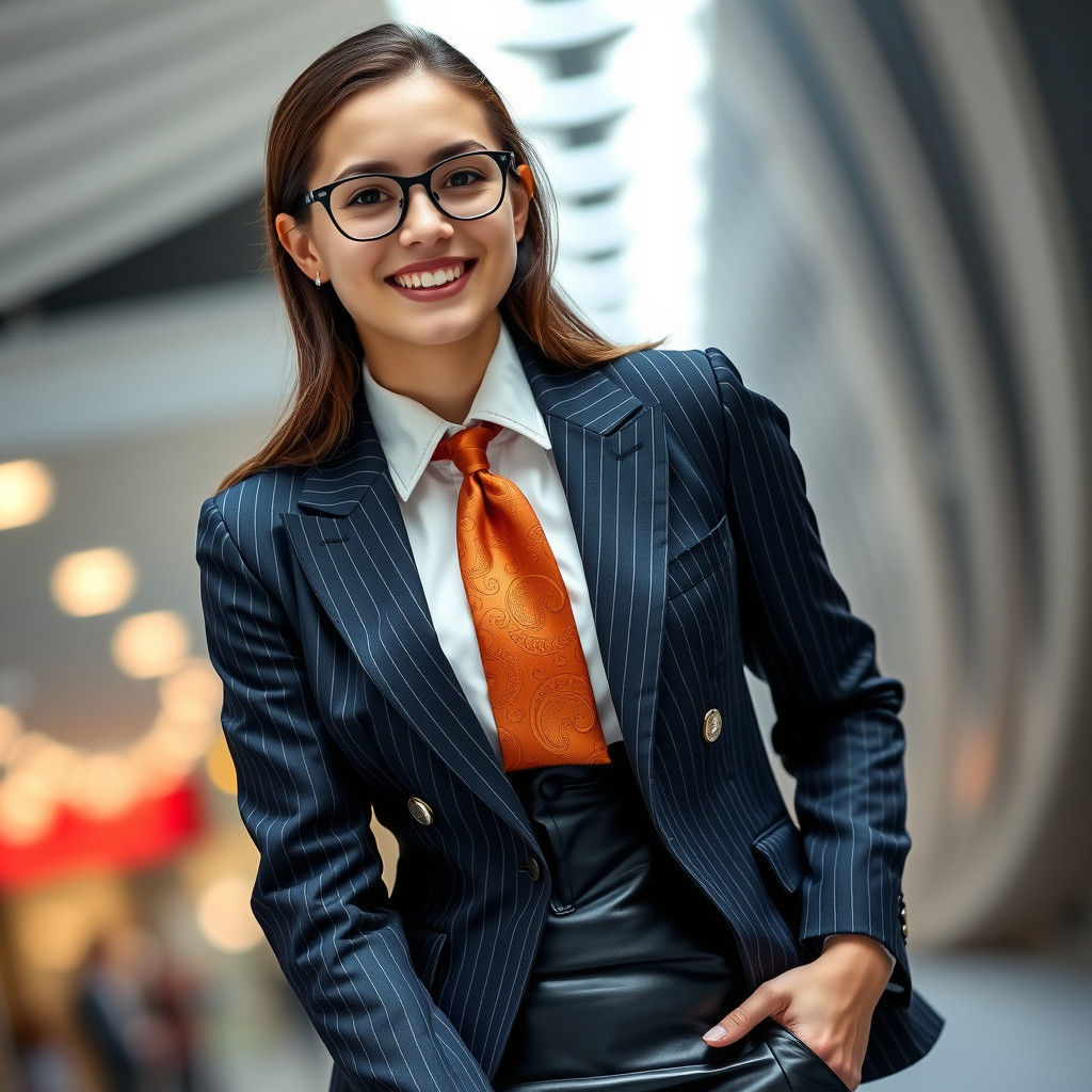 Professional Portrait of Woman in Business Suit