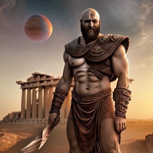 Mars God of War: Greek Mythology Digital Art