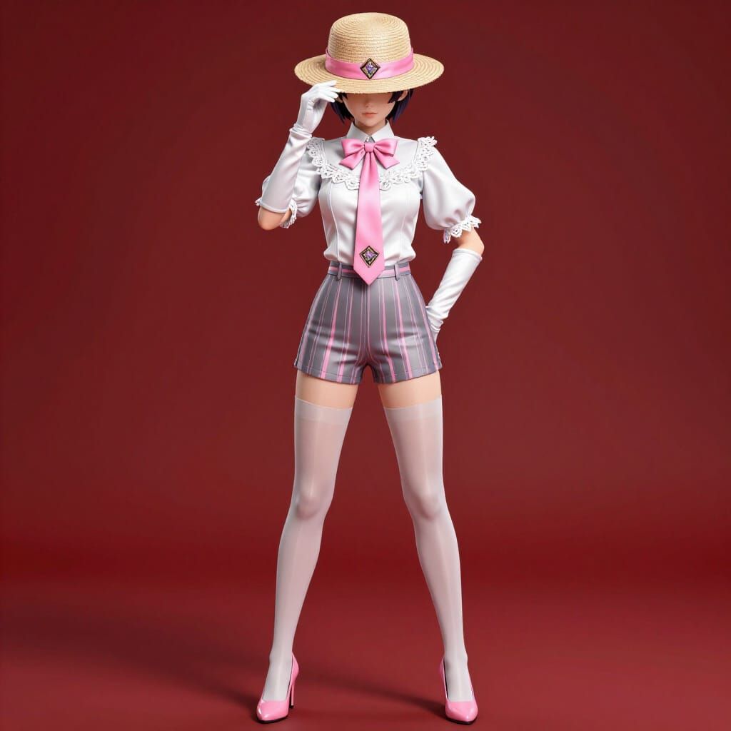 Diamond Academy Uniformed Figure in 3D Anime Style