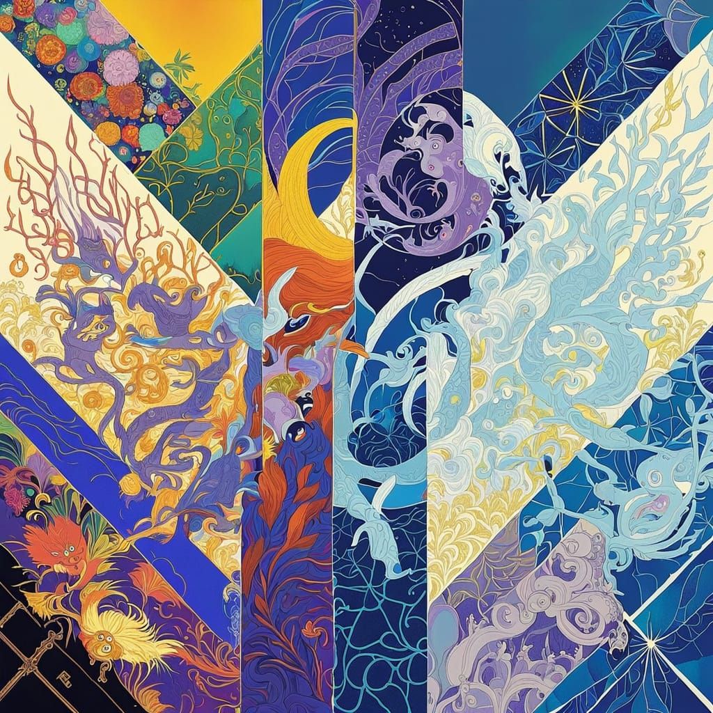 Singer's Magical Transformation in Anime Style