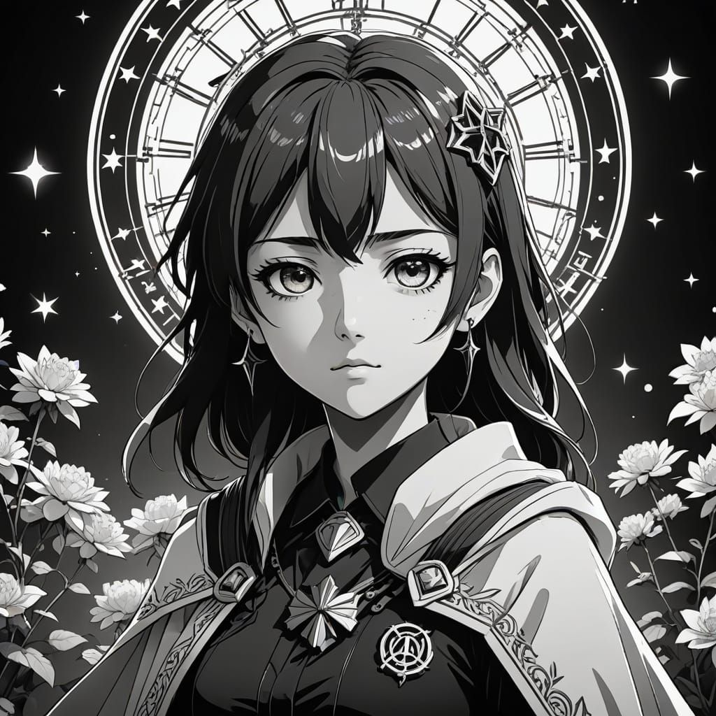 Friendly Doctor Examines Patient in a Simple Anime Setting