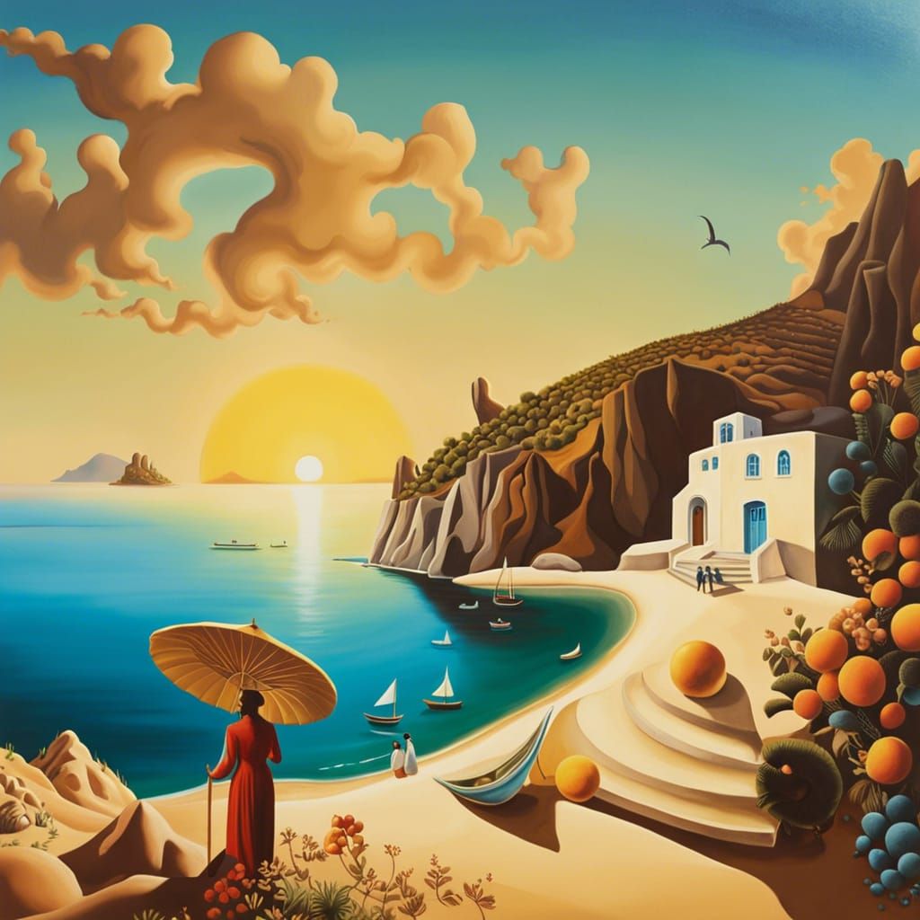 A beach in Greece by Per.