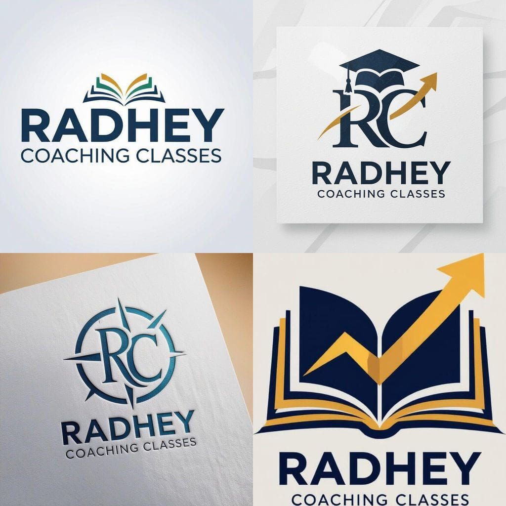 Radhey Coaching Classes Logo Design