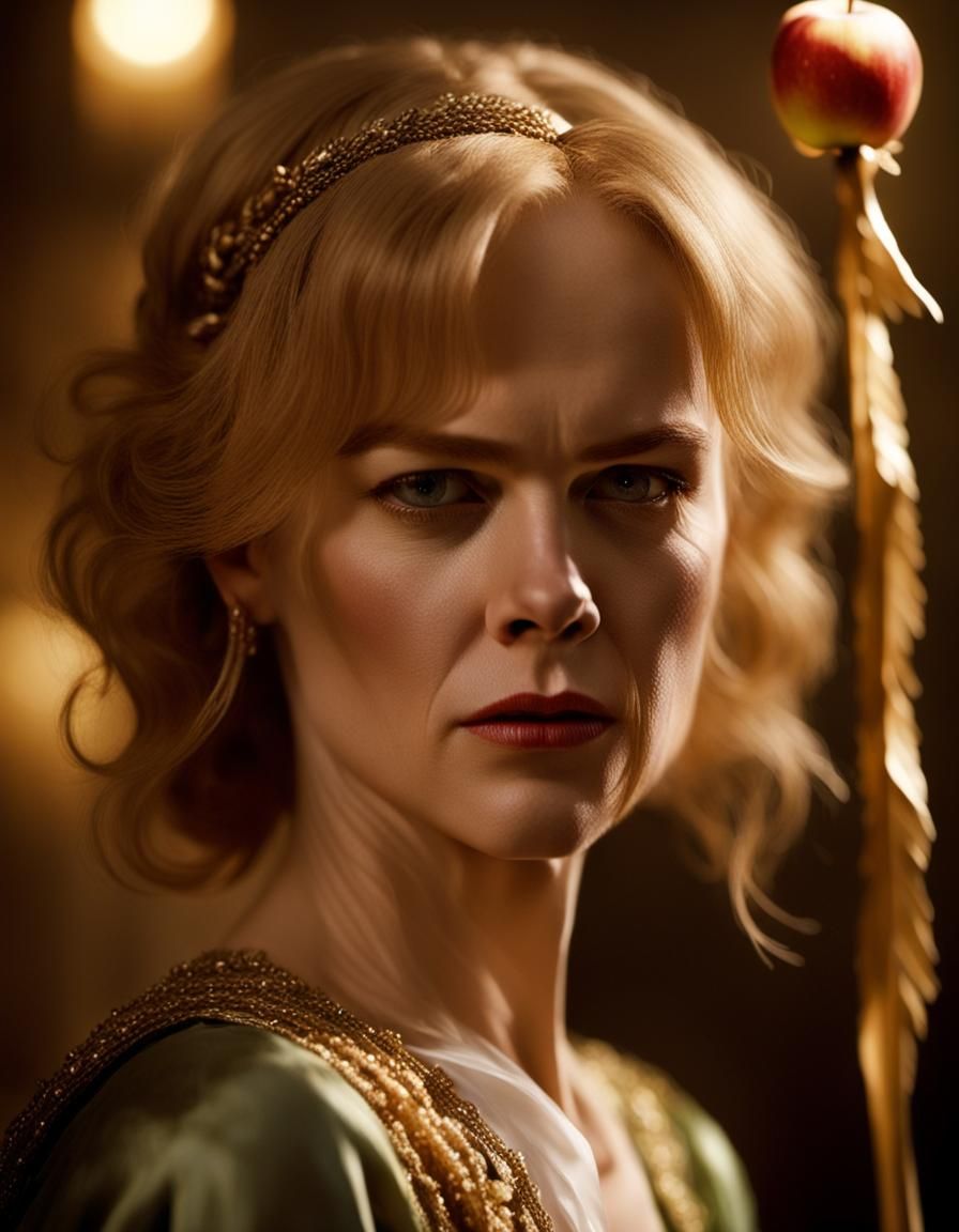 Dramatic Portrait Evokes Renaissance Chiaroscuro