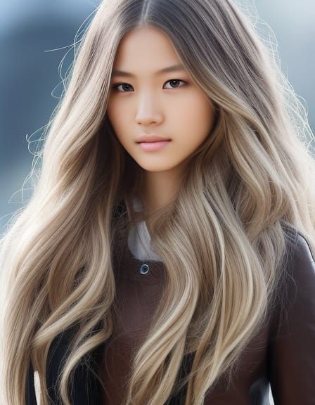 Detailed D&D Human Girl Portrait