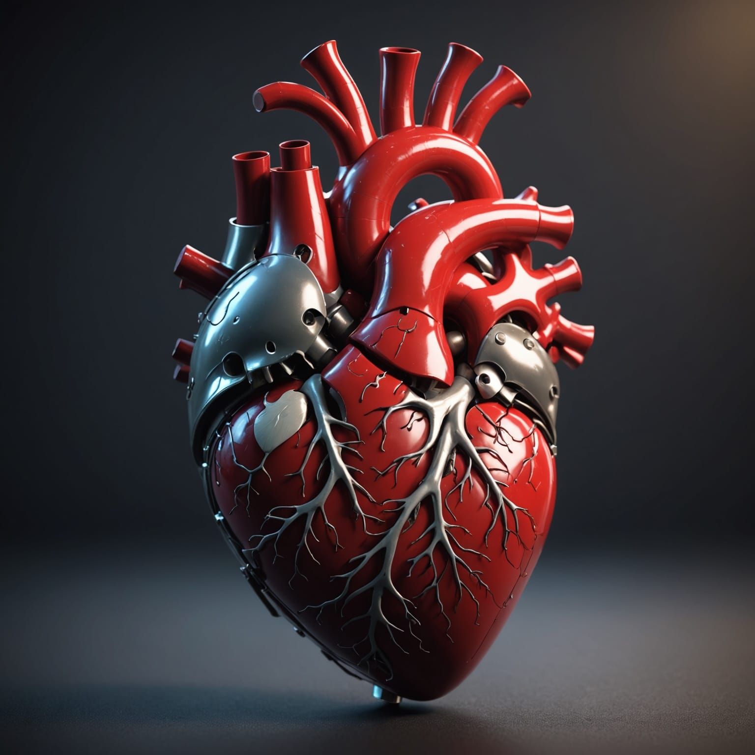 Vibrant Organ in Dramatic Unreal Engine Lighting