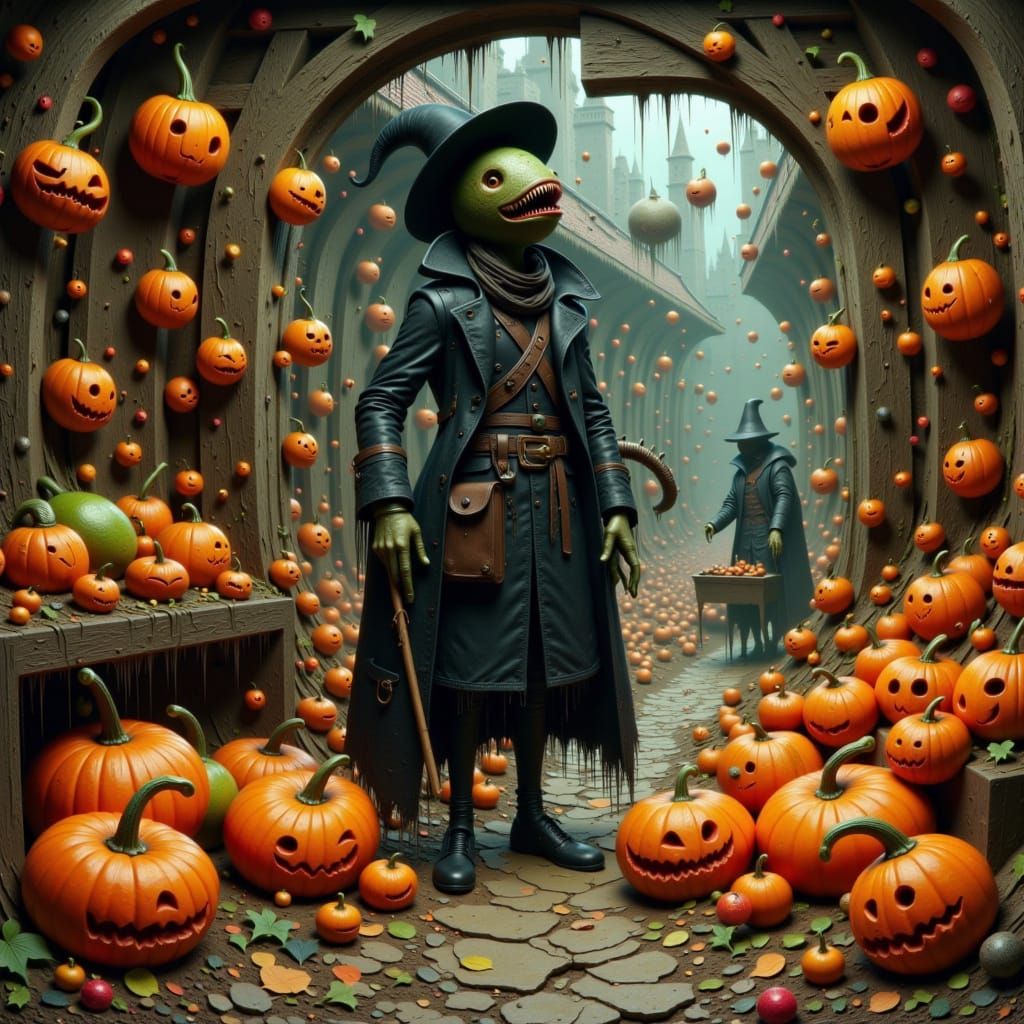 Dullahan's Halloween: Headless Horseman's Farmstall