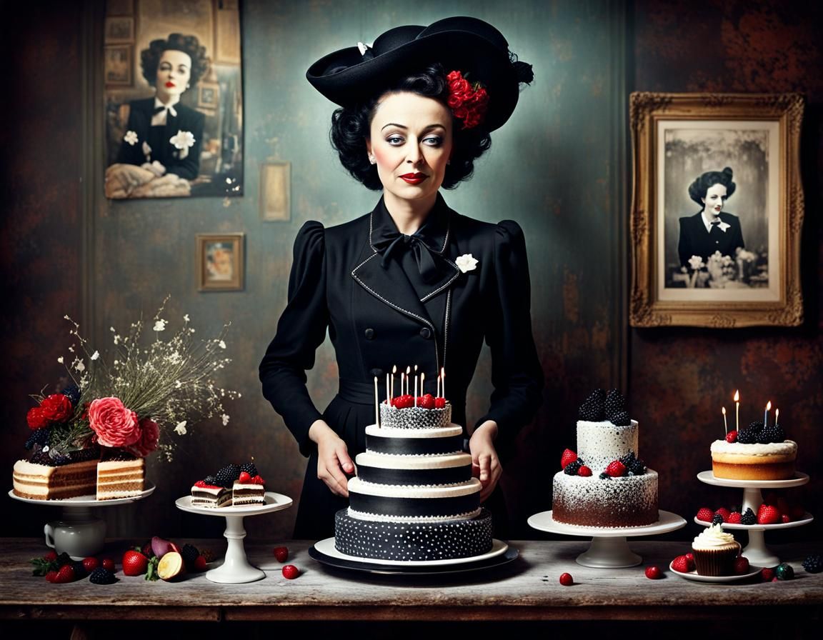 portrait of Edith Piaf