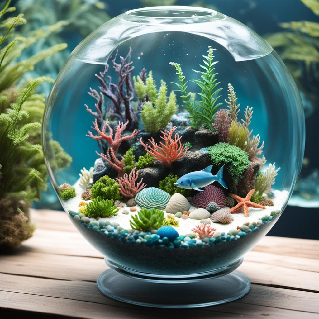 Ocean terrarium