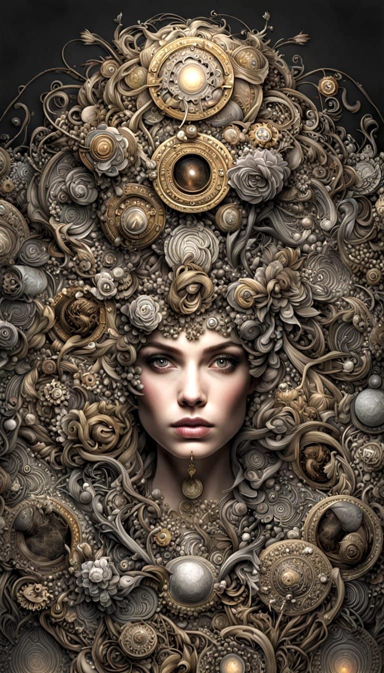 Illusions of Modern Life: An AI Interpretation