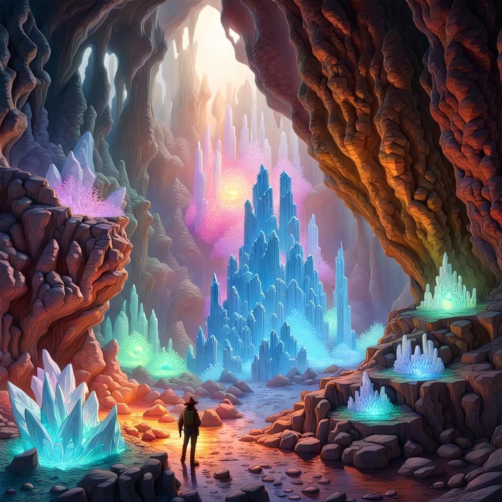 journey to the center of the earth, massive crystal caves