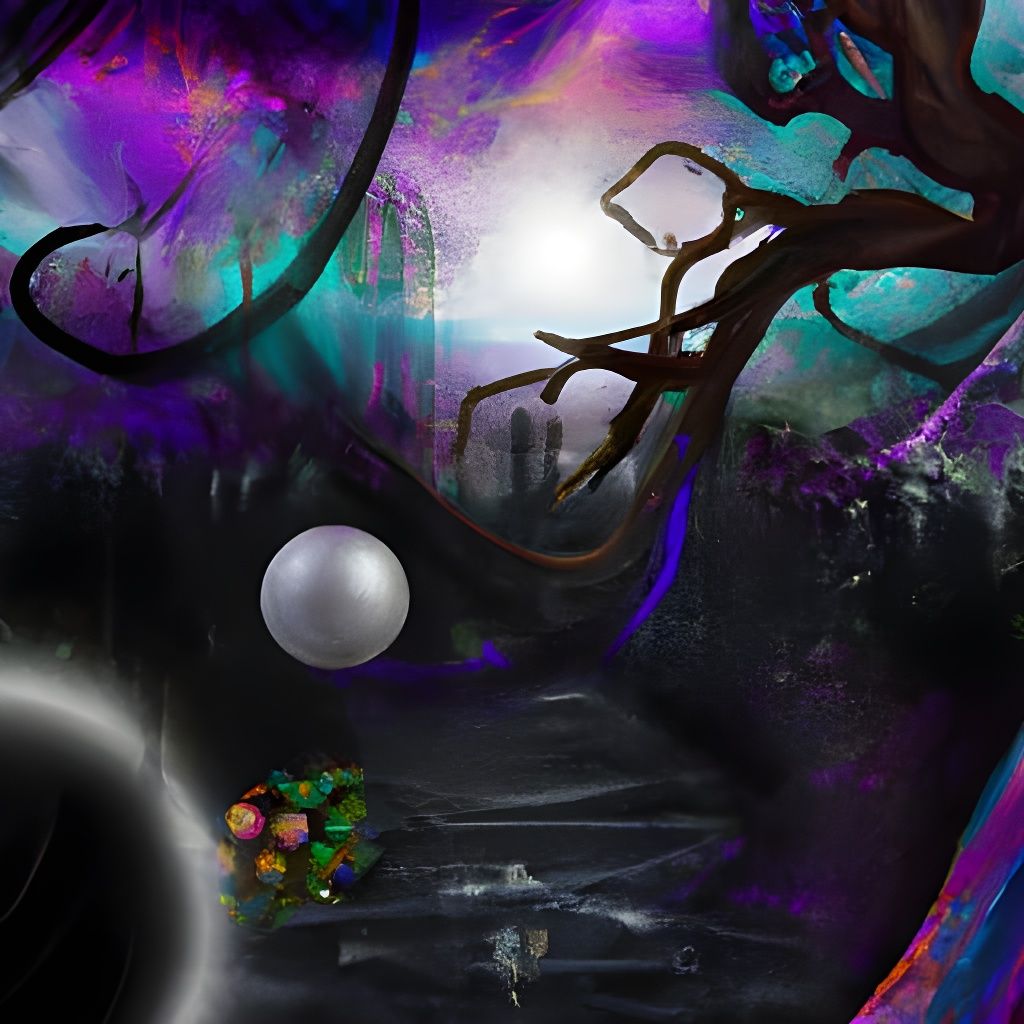 Gothic Dreamscape: A Twilight Synesthesia in Brom Style
