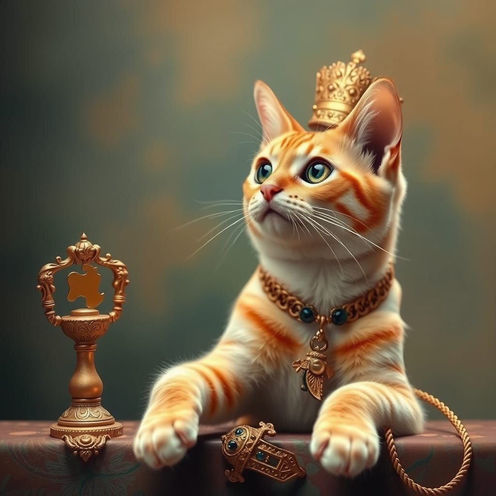Proof that cats are the real rulers of the world.